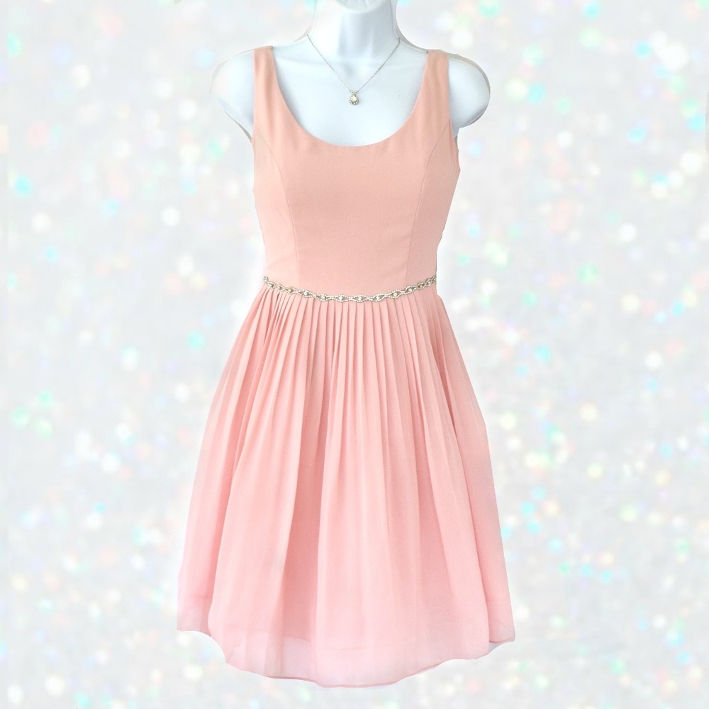 Modcloth Pink Sleeveless Dress